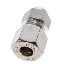 10S & 15mm Stainless Steel Straight Compression Fitting with Welding End 450 bar ISO 8434-1