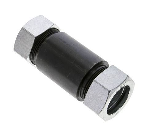 35L Phosphatised Steel Straight Welding Cutting Fitting Bulkhead 160 bar ISO 8434-1