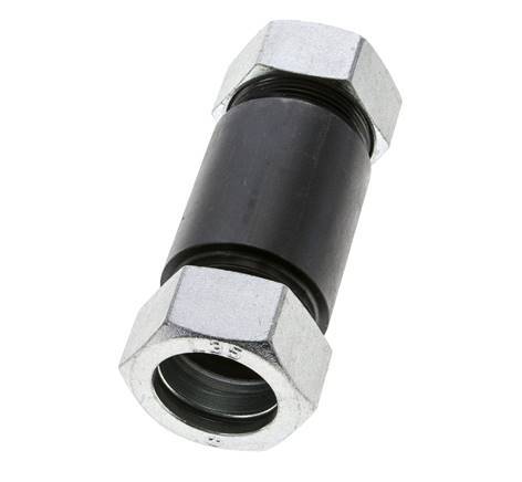 35L Phosphatised Steel Straight Welding Cutting Fitting Bulkhead 160 bar ISO 8434-1