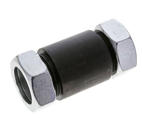 42L Phosphatised Steel Straight Welding Cutting Fitting Bulkhead 160 bar ISO 8434-1