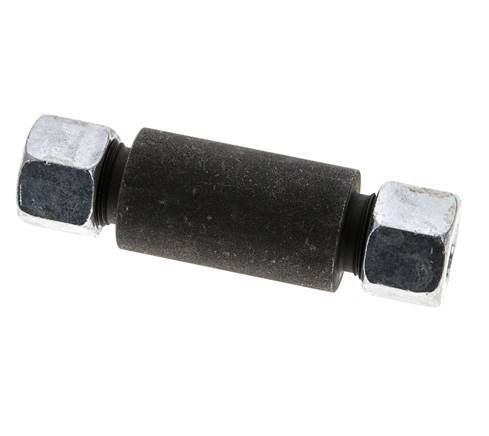 12S Phosphatised Steel Straight Welding Cutting Fitting Bulkhead 630 bar ISO 8434-1