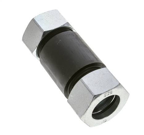 38S Phosphatised Steel Straight Welding Cutting Fitting Bulkhead 315 bar ISO 8434-1