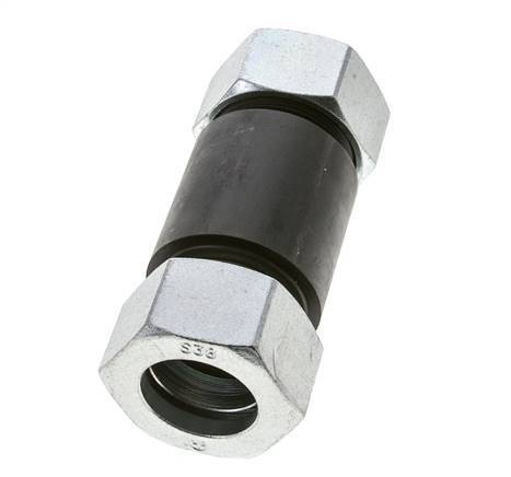 38S Phosphatised Steel Straight Welding Cutting Fitting Bulkhead 315 bar ISO 8434-1