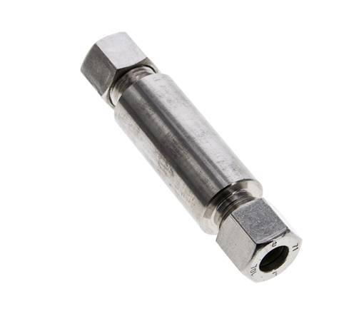 10L Stainless Steel Straight Welding Cutting Fitting Bulkhead 315 bar ISO 8434-1