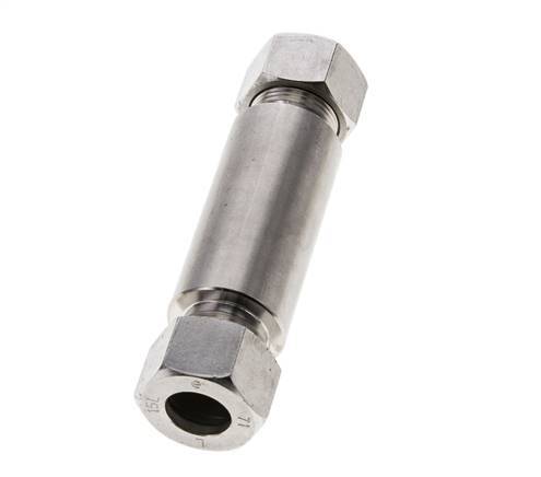 15L Stainless Steel Straight Welding Cutting Fitting Bulkhead 315 bar ISO 8434-1