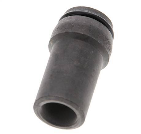 20x3mm Phosphatised Steel Straight with Welding End 400 barO-ring ISO 8434-1