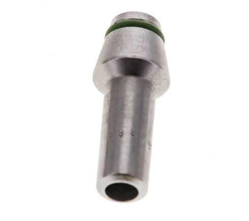 8x1.5mm Stainless Steel Straight with Welding End 630 bar FKMO-ring ISO 8434-1