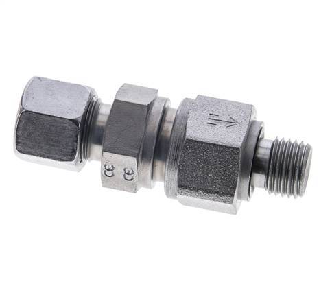 Hydraulic Check Valve Cutting Ring 10L (M16x1.5) & M14x1.5 Male Steel 1-250bar (15-3625)psi Tube-Thread ISO 8434-1