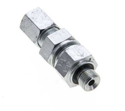 Hydraulic Check Valve Cutting Ring 6L (M12x1.5) & G1/8'' Male Steel 1-250bar (15-3625)psi Tube-Thread ISO 8434-1