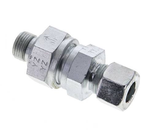 Hydraulic Check Valve Cutting Ring 12L (M18x1.5) & G3/8'' Male Steel 1-250bar (15-3625)psi Tube-Thread ISO 8434-1