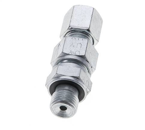 Hydraulic Check Valve Cutting Ring 6S (M14x1.5) & G1/4'' Male Steel 1-400bar (15-5800)psi Thread-Tube ISO 8434-1