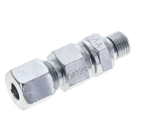 Hydraulic Check Valve Cutting Ring 8S (M16x1.5) & G1/4'' Male Steel 1-400bar (15-5800)psi Thread-Tube ISO 8434-1