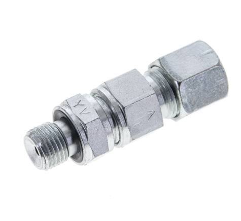 Hydraulic Check Valve Cutting Ring 8S (M16x1.5) & G1/4'' Male Steel 1-400bar (15-5800)psi Thread-Tube ISO 8434-1