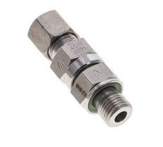 Hydraulic Check Valve Cutting Ring 8L (M14x1.5) & G1/4'' Male Stainless Steel 0.2-250bar (3-3625)psi Thread-Tube ISO 8434-1