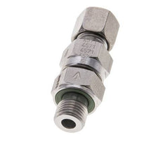Hydraulic Check Valve Cutting Ring 8L (M14x1.5) & G1/4'' Male Stainless Steel 0.2-250bar (3-3625)psi Thread-Tube ISO 8434-1
