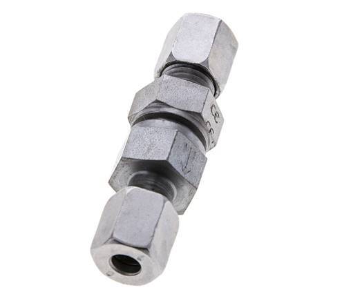 Hydraulic Check Valve Cutting Ring 6L (M12x1.5) Steel 0.5-250bar (7-3625)psi ISO 8434-1