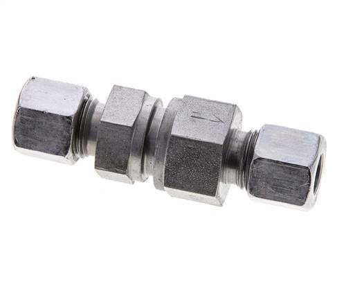 Hydraulic Check Valve Cutting Ring 10L (M16x1.5) Steel 0.5-250bar (7-3625)psi ISO 8434-1