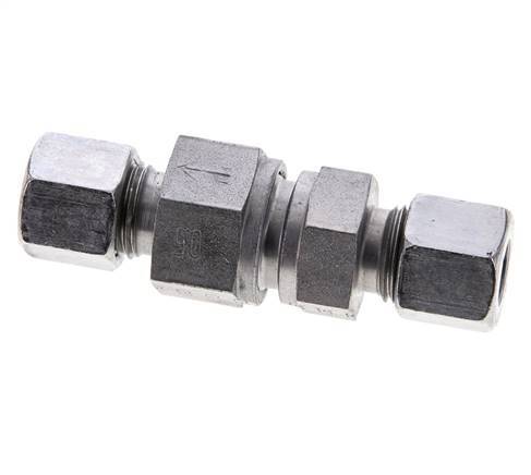 Hydraulic Check Valve Cutting Ring 10L (M16x1.5) Steel 0.5-250bar (7-3625)psi ISO 8434-1