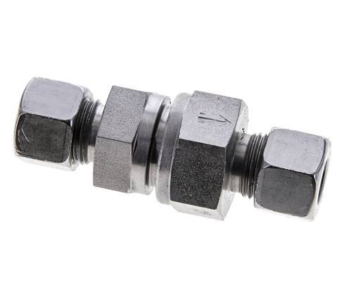 Hydraulic Check Valve Cutting Ring 12L (M18x1.5) Steel 0.5-250bar (7-3625)psi ISO 8434-1