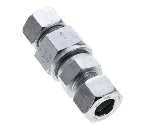 Hydraulic Check Valve Cutting Ring 15L (M22x1.5) Steel 1-250bar (15-3625)psi ISO 8434-1