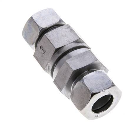 Hydraulic Check Valve Cutting Ring 18L (M26x1.5) Steel 0.5-160bar (7-2320)psi ISO 8434-1