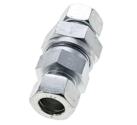 Hydraulic Check Valve Cutting Ring 22L (M30x2) Steel 1-160bar (15-2320)psi ISO 8434-1