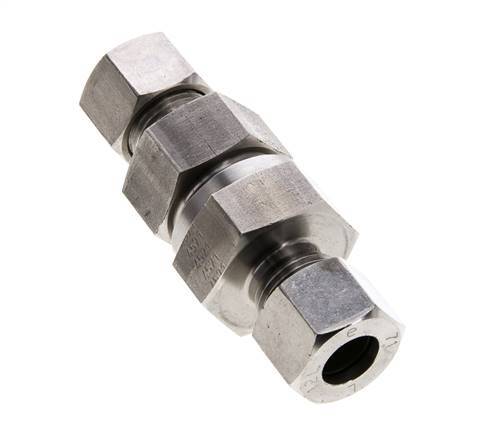 Hydraulic Check Valve Cutting Ring 12L (M18x1.5) Stainless Steel 1-250bar (15-3625)psi ISO 8434-1