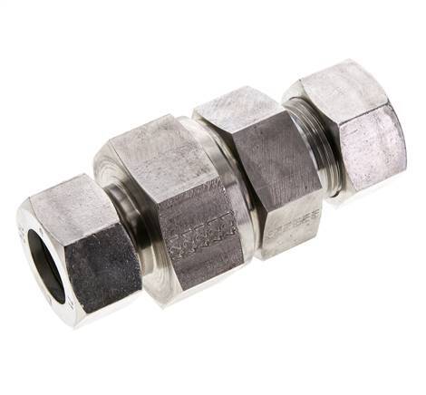 Hydraulic Check Valve Cutting Ring 22L (M30x2) Stainless Steel 1-160bar (15-2320)psi ISO 8434-1
