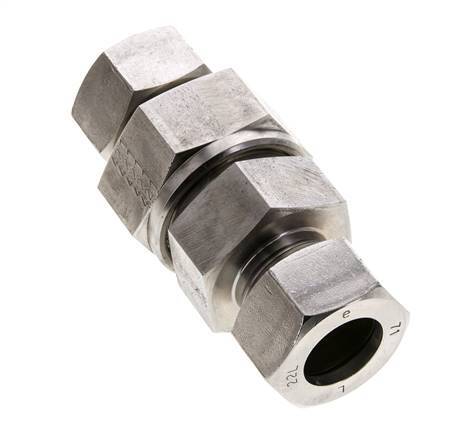 Hydraulic Check Valve Cutting Ring 22L (M30x2) Stainless Steel 1-160bar (15-2320)psi ISO 8434-1