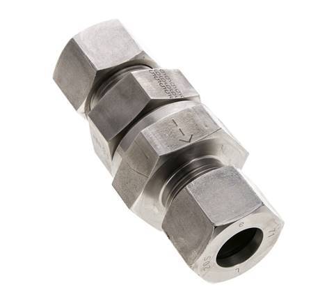 Hydraulic Check Valve Cutting Ring 20S (M30x2) Stainless Steel 1-400bar (15-5800)psi ISO 8434-1