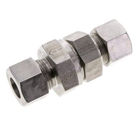 Hydraulic Check Valve Cutting Ring 20S (M30x2) Stainless Steel 1-400bar (15-5800)psi ISO 8434-1