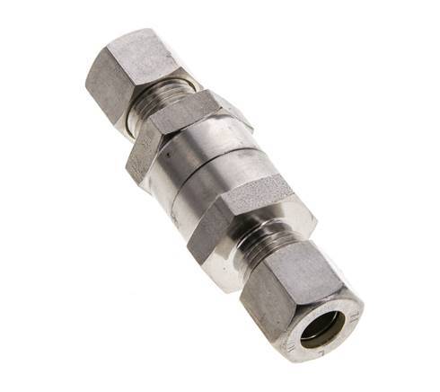 Hydraulic Check Valve Compression Ring 10L (M16x1.5) Stainless Steel 1-250bar (15-3625)psi ISO 8434-1