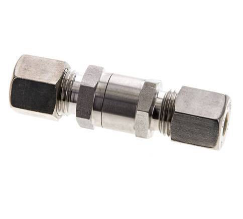Hydraulic Check Valve Compression Ring 8S (M16x1.5) Stainless Steel 1-400bar (15-5800)psi ISO 8434-1