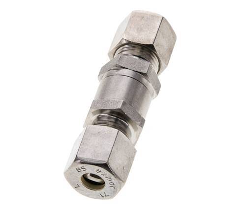 Hydraulic Check Valve Compression Ring 8S (M16x1.5) Stainless Steel 1-400bar (15-5800)psi ISO 8434-1