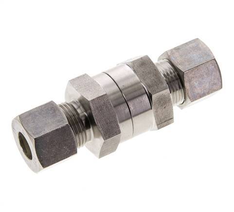 Hydraulic Check Valve Compression Ring 12S (M20x1.5) Stainless Steel 1-400bar (15-5800)psi ISO 8434-1