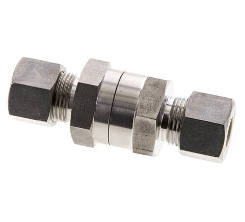 Hydraulic Check Valve Compression Ring 12S (M20x1.5) Stainless Steel 1-400bar (15-5800)psi ISO 8434-1