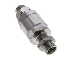 18L Zink plated Steel Ball-Guided Swivel Joint Cutting Fitting Bulkhead 315 bar NBR ISO 8434-1