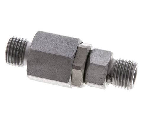 6S Zink plated Steel Ball-Guided Swivel Joint Cutting Fitting DN 4350 bar NBR ISO 8434-1