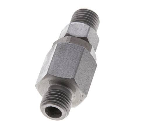 6S Zink plated Steel Ball-Guided Swivel Joint Cutting Fitting DN 4350 bar NBR ISO 8434-1