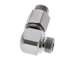 16S Zink plated Steel Elbow Ball-Guided Swivel Joint Cutting Fitting DN 12350 bar NBR ISO 8434-1