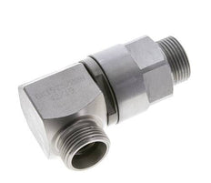20S Zink plated Steel Elbow Ball-Guided Swivel Joint Cutting Fitting DN 16350 bar NBR ISO 8434-1