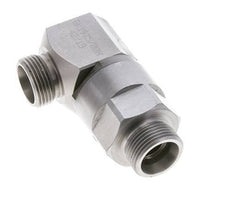 20S Zink plated Steel Elbow Ball-Guided Swivel Joint Cutting Fitting DN 16350 bar NBR ISO 8434-1