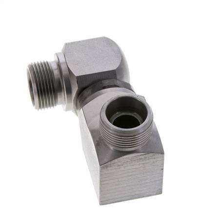 16S Zink plated Steel Ball-Guided Double Swivel Joint Cutting Fitting DN 12350 bar NBR ISO 8434-1