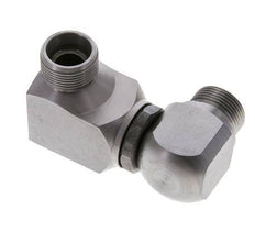 16S Zink plated Steel Ball-Guided Double Swivel Joint Cutting Fitting DN 12350 bar NBR ISO 8434-1