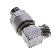 15L & M18x1.5 Zink plated Steel Elbow Ball-Guided Swivel Joint Cutting Fitting with Male Threads DN 10315 bar NBR ISO 8434-1