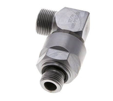 15L & M18x1.5 Zink plated Steel Elbow Ball-Guided Swivel Joint Cutting Fitting with Male Threads DN 10315 bar NBR ISO 8434-1
