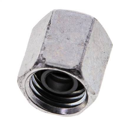 6 (M12x1.5) Steel Functional Nut NBR [2 Pieces]