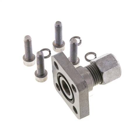 LK 35 Pump Flange Steel with 10L (M16x1.5)
