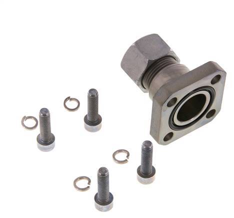 LK 40 Pump Flange Steel with 15L (M22x1.5)