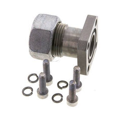 LK 40 Pump Flange Steel with 22L (M30x2)